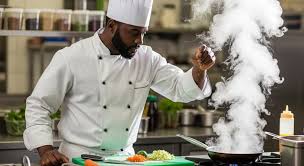 Chef cooking
